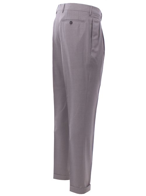 virgin wool pants BERWICH | BARBERLONG-IP1358GREY