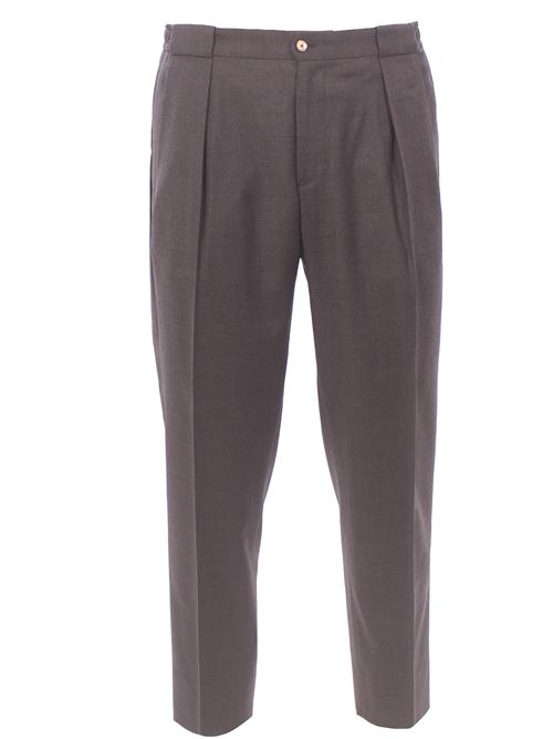 flannel carrot pants BRIGLIA | PORTOBELLOS-12053