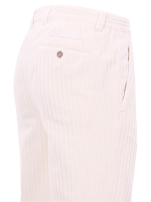 velvet carrot pants BRIGLIA | PORTOFINOD-041120