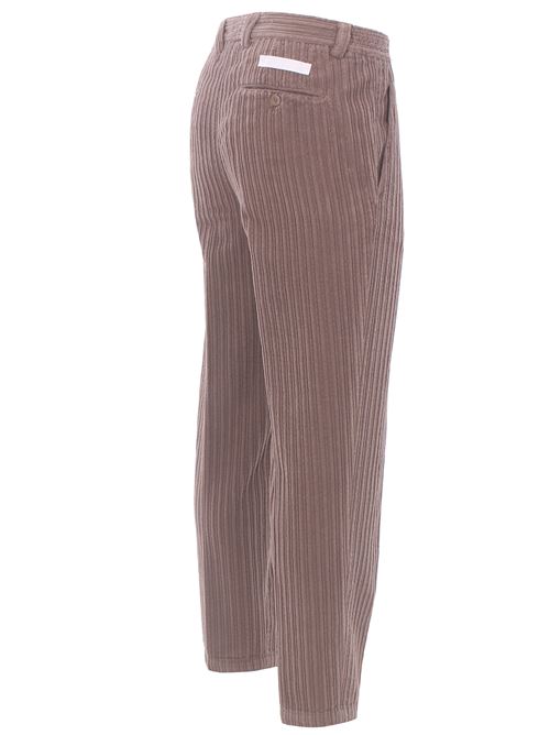 velvet carrot pants BRIGLIA | PORTOFINOD-04136