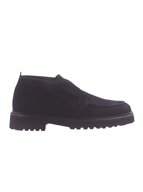 leather ankle boots CALCE | X1737BORIS-FOXBLEU