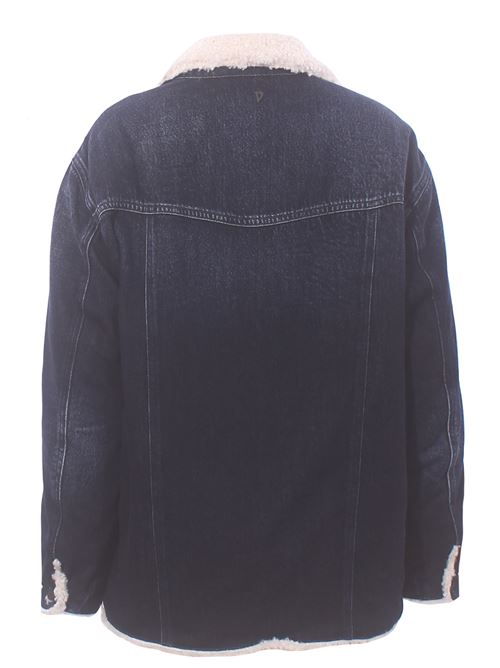 Denim jacket with faux fur DONDUP | DJ810DDDF0310DMS2800