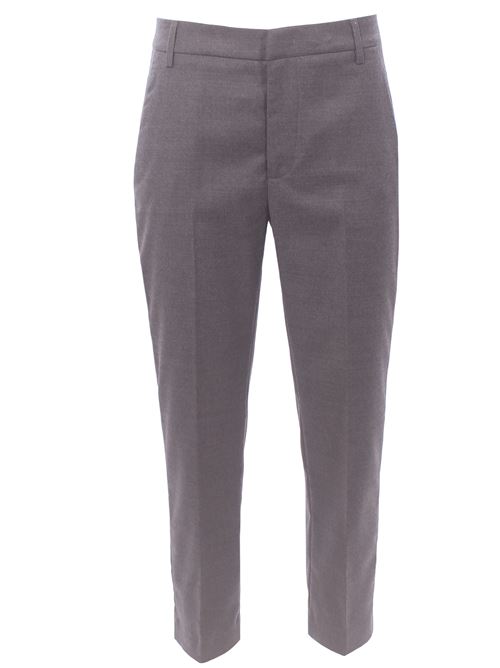 virgin wool nima zip pants DONDUP | DP576ZDDWS0105DXXX979