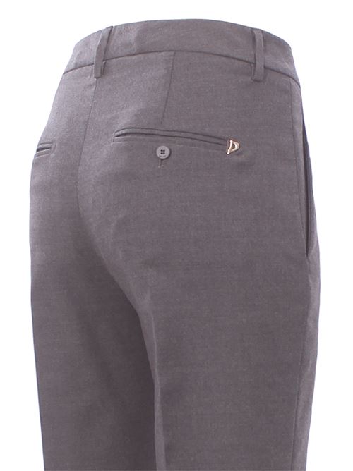 virgin wool nima zip pants DONDUP | DP576ZDDWS0105DXXX979