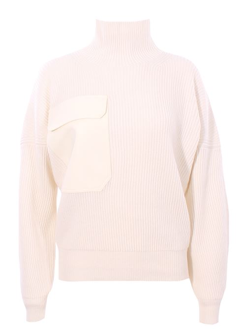 virgin wool high neck DONDUP | DT456DDM00988D002002