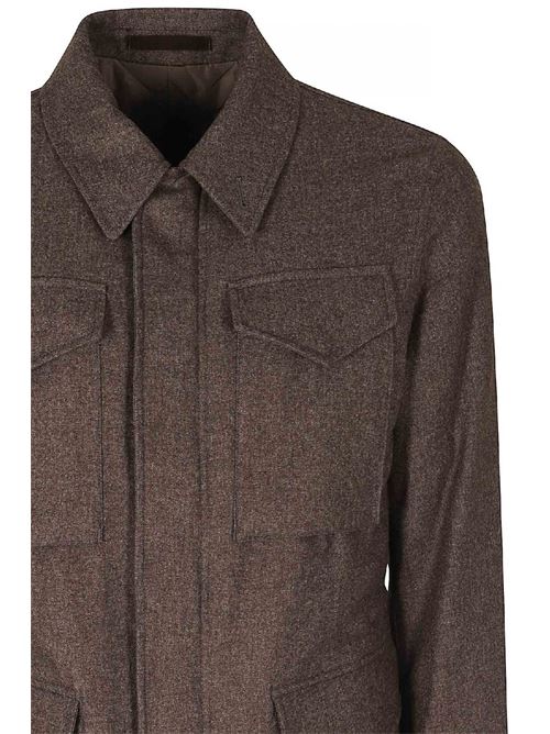 wool, cotton and cashmere saharan jacket ELEVENTY | N75GBTN12-TES0N04705