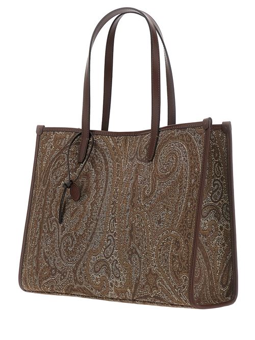 Large Love Trotter bag in jacquard with a paisley pattern ETRO | WP1D0065AQ12ZS9106