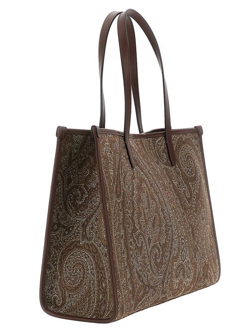 Large Love Trotter bag in jacquard with a paisley pattern ETRO | WP1D0065AQ12ZS9106