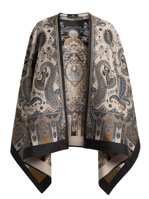 jacquard paisley cape ETRO | WRBD0004AQ13PX0820