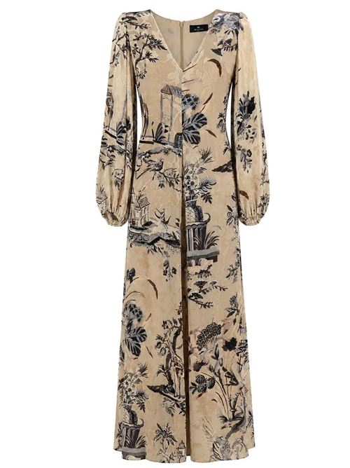 long dress with floreal print ETRO | WRHA053299SAD1DX0821