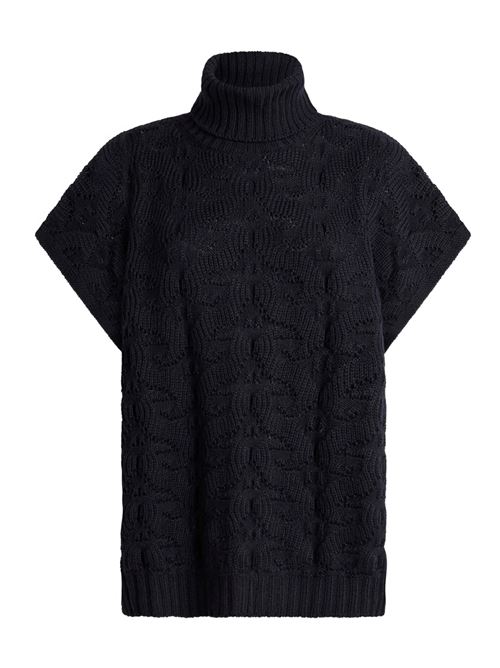 High neck in a wool blend with a paisley pattern ETRO | WRKE0410AU12AB0065