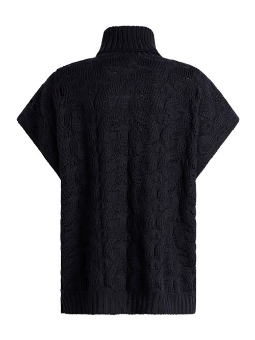 High neck in a wool blend with a paisley pattern ETRO | WRKE0410AU12AB0065