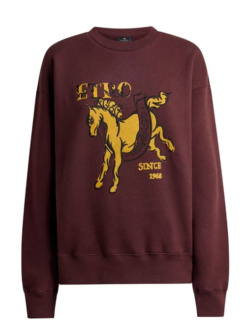 Sweatshirt with embroidery ETRO | WRMB0016AK1BKS8250