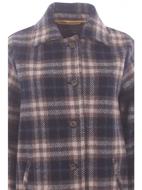 virgin wool checked coat EWOOLUZIONE | CATHERINEMTE022