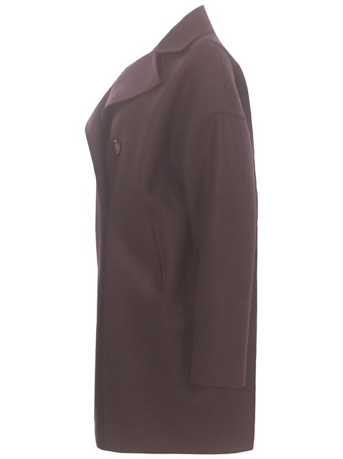 double breasted wool heavy jacket EWOOLUZIONE | SOPHIADKE062