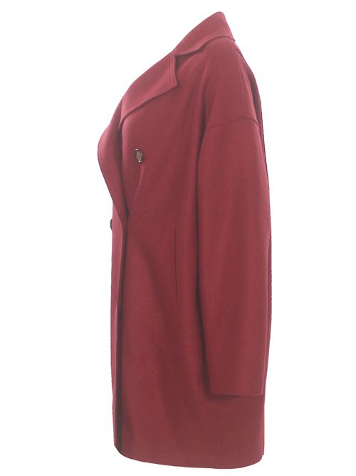 double breasted wool heavy jacket EWOOLUZIONE | SOPHIADKE087