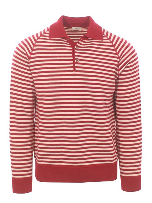 wool and cashmere striped polo GALLIA | GINSBERG41
