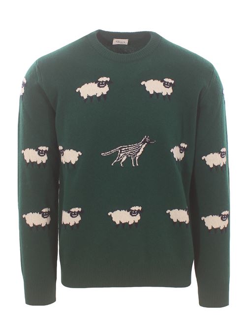 merino wool crew neck GALLIA | WOLF107