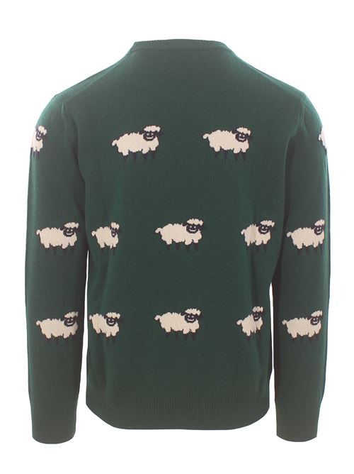 merino wool crew neck GALLIA | WOLF107