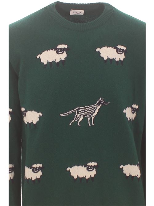 merino wool crew neck GALLIA | WOLF107