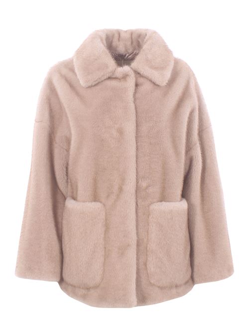 soft faux fur heavy jacket HERNO | GC000600D127391985