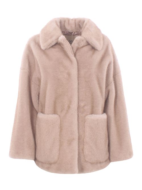 soft faux fur heavy jacket HERNO | GC000600D127391985