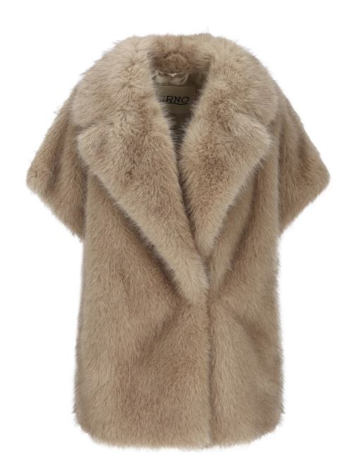 long pile fur touch vest HERNO | GC000607D129081985