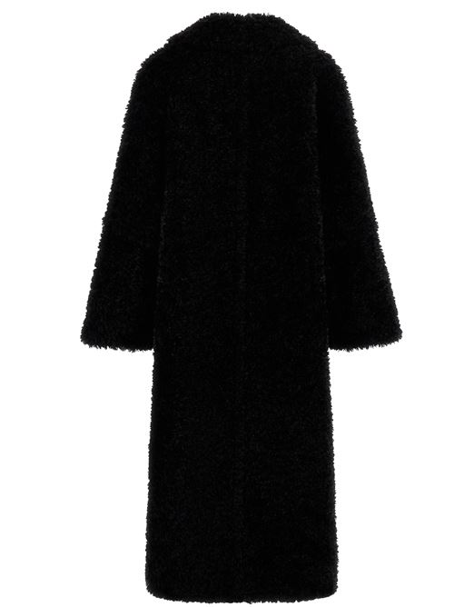 long coat in curly-effect fur touch fabric HERNO | GI000432D124219300