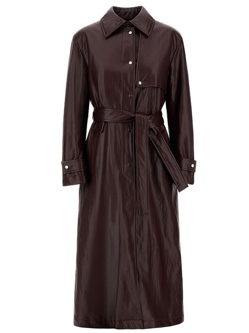 leather-effect trench coat HERNO | IM000209D129286715