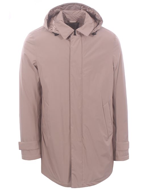 smooth down jacket with hood HERNO | PI001242U128402600