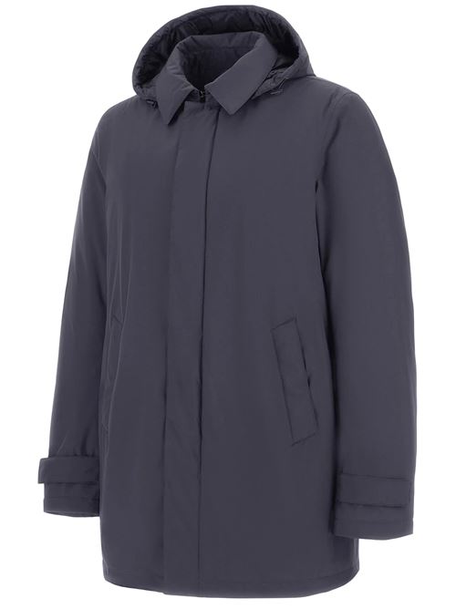 piumino liscio con cappuccio HERNO | PI001242U128409201