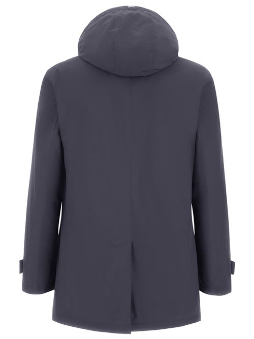 piumino liscio con cappuccio HERNO | PI001242U128409201