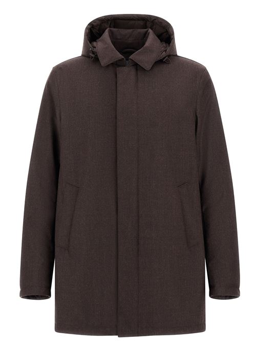 technical wool car coat HERNO | PI001380U334988800