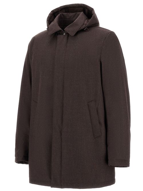 technical wool car coat HERNO | PI001380U334988800