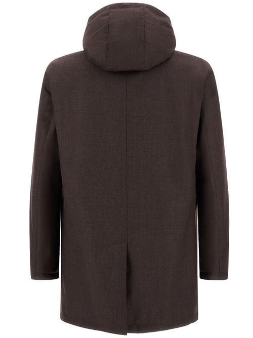 technical wool car coat HERNO | PI001380U334988800