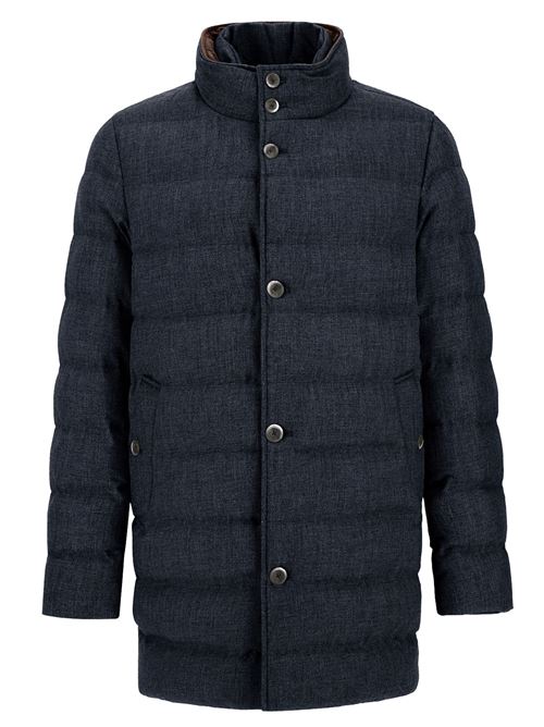 long down jacket in technical wool HERNO | PI001404U332789200