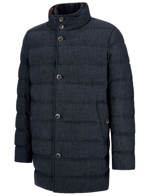 long down jacket in technical wool HERNO | PI001404U332789200