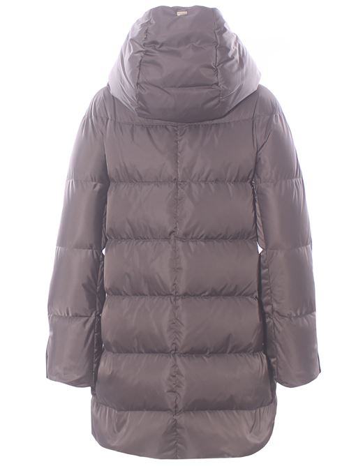 a-shape down jacket with hood HERNO | PI1304D12170Z9480