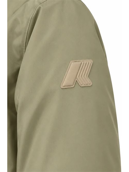 oller shiny twill fur K-WAY | K61433WDBC