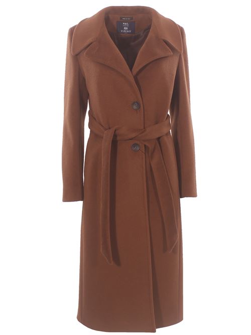 long coat with belt N&L | DS115BRAMANTEMORO
