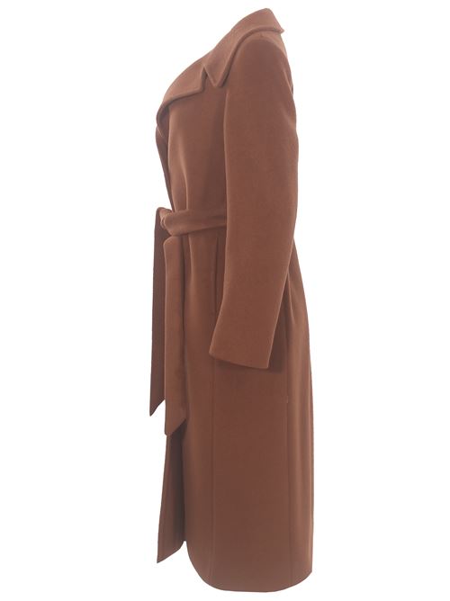 long coat with belt N&L | DS115BRAMANTEMORO