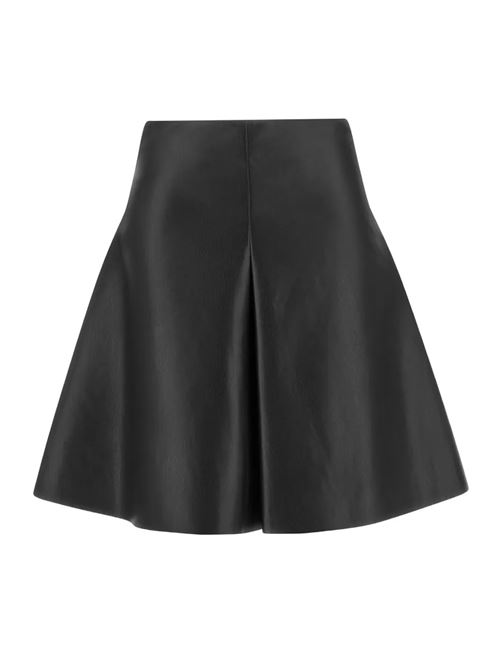Faux leather skirt NUDE | 1103W2620309