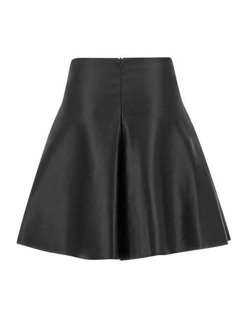 Faux leather skirt NUDE | 1103W2620309