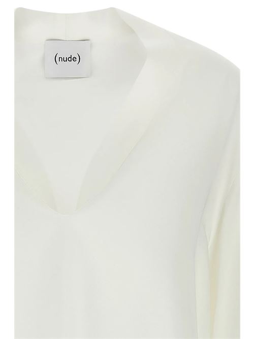 viscose blouse NUDE | 1103W2625101