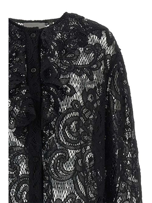 Lace shirt NUDE | 1103W2625609