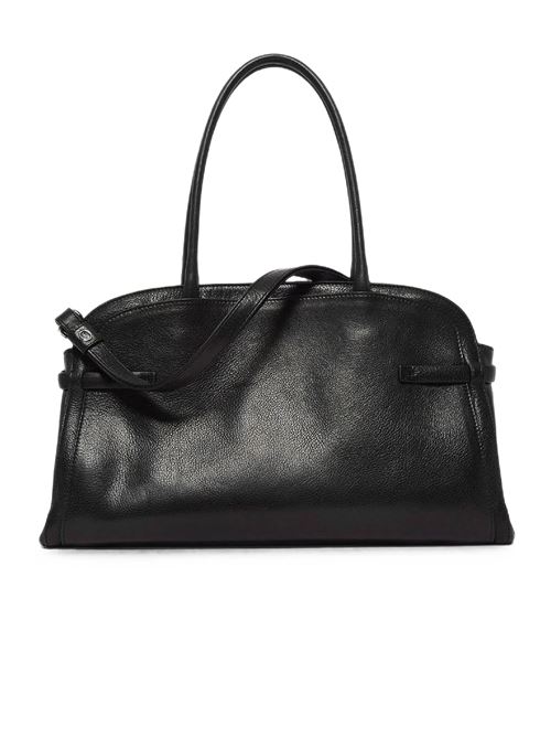 large leather bag aura lagoon ORCIANI | B02201LAGOONNERO