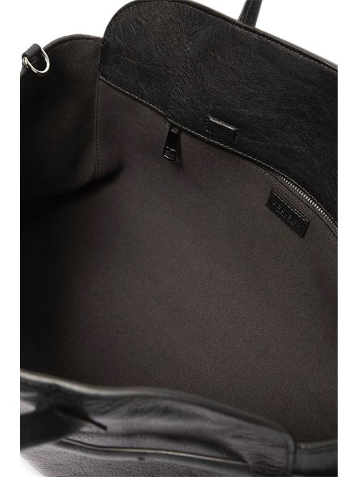 large leather bag aura lagoon ORCIANI | B02201LAGOONNERO