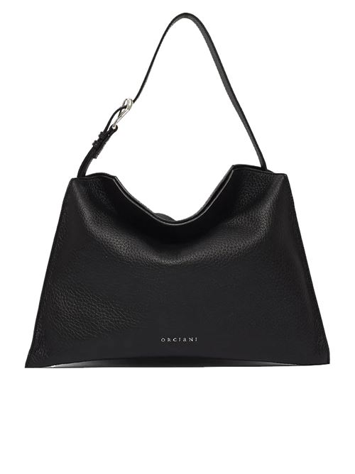 Trinity lagoon midi leather shoulder bag ORCIANI | B02231LAGOONNERO