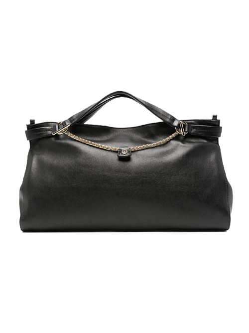 Virgo soft midi handbag in smooth leather ORCIANI | B02253BOSTONNERO