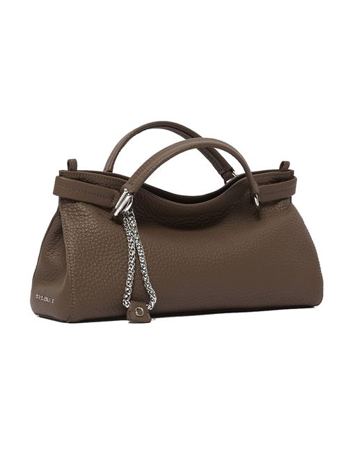 virgo soft small leather handbag ORCIANI | B02254SOFTVISONE